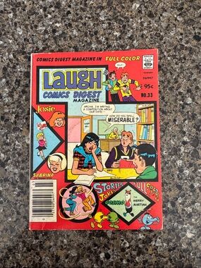 Vintage Archie Laugh Comics Digest Magazine - No. 33 - March 1981
